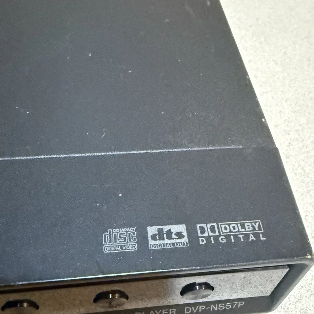 Sony DVP-NS57P CD/DVD Player - No‎ Remote Turns On Not Tested